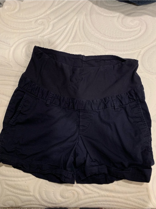 H&M Pants - H&M Maternity Navy Chino Shorts Size 6